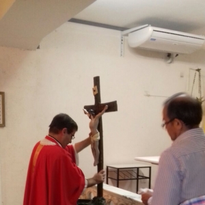 Viernes Santo en el Hospital de Niño Jesús