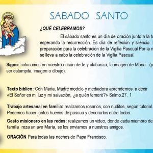 SEMANA SANTA 2020
