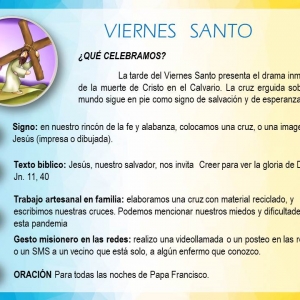 SEMANA SANTA 2020